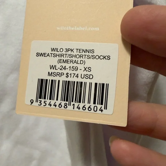 White Tennis Club Graphic Crewneck Pullover - Picture 6 of 6